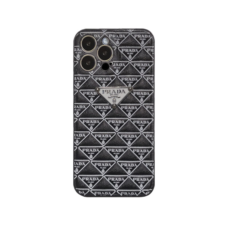 PRADA IPHONE CASE PUFFER CASE BLACK