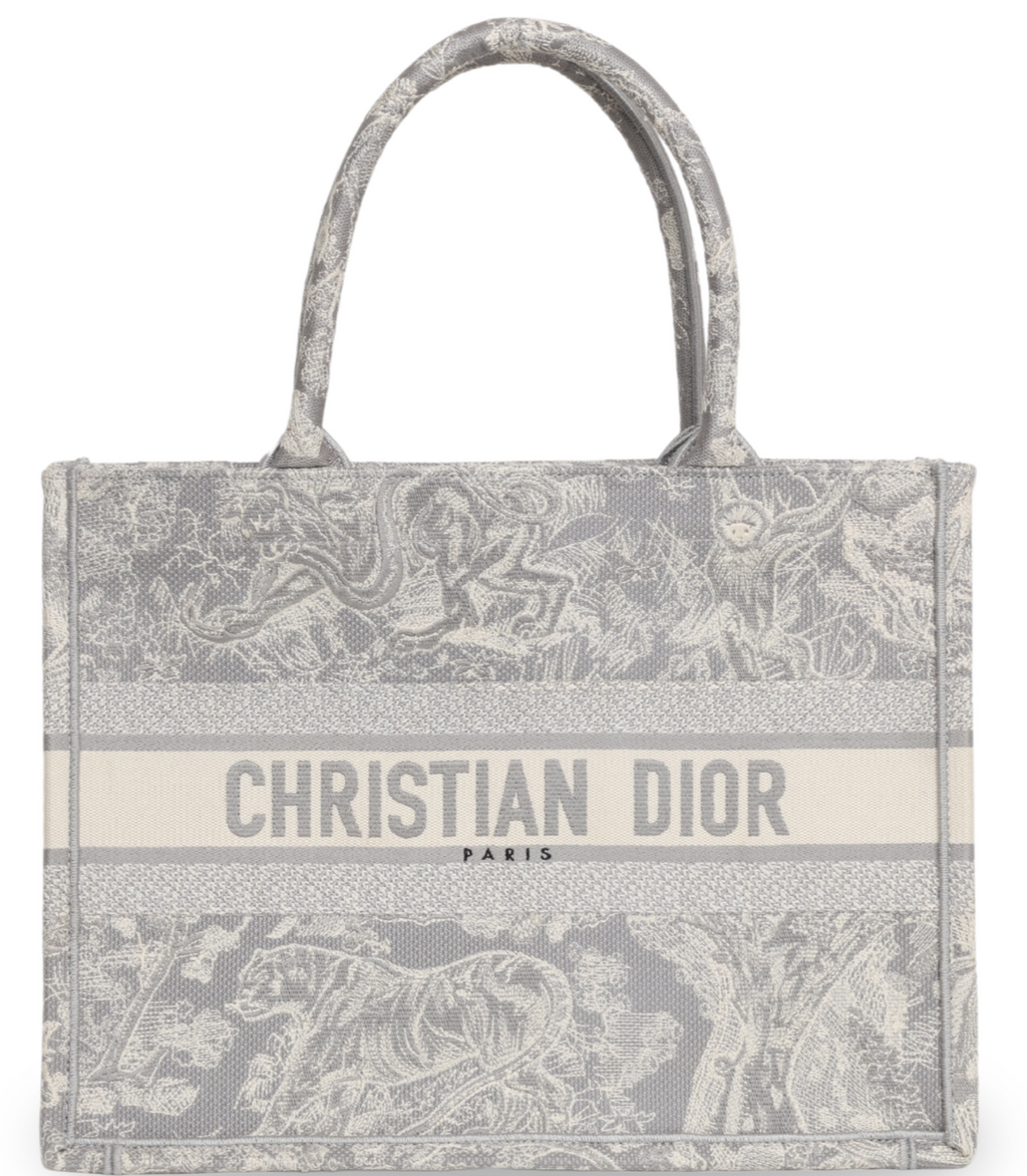 Dior - Canvas Embroidered Medium Dioriviera Toile De Jouy