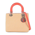 Dior 2-Way Bag Leather Main Item: Pink Orange